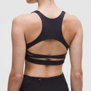 lululemon Nulux Strappy-back Sports Bra Small Nightmoth